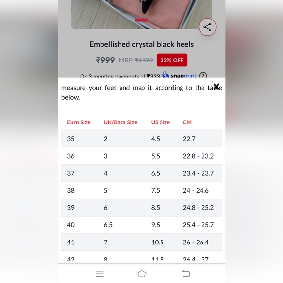 Fixed price - embellished crystal heels as good as new - Picture 10 of 10